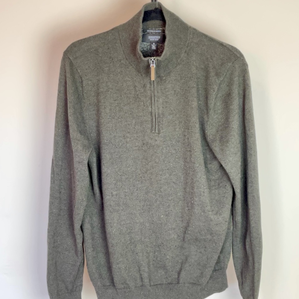 ✨Nordstrom Cotton & Cashmere Rib Knit✨